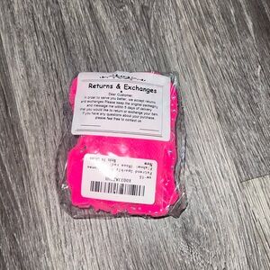 Rhinestone Hot Pink Fishnets